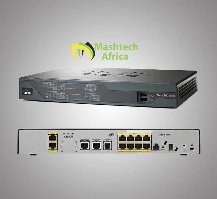 Springe Samlet Forfærdeligt Cisco 881/K9 Integrated Services Router - Mashtech Africa Limited