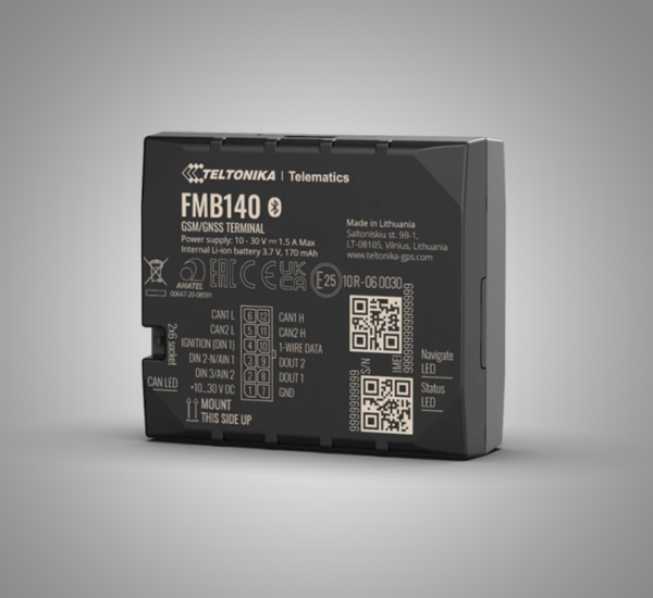 TELTONIKA GPRS/GNSS TRACKER WITH CAN data reading feature (FMB140)