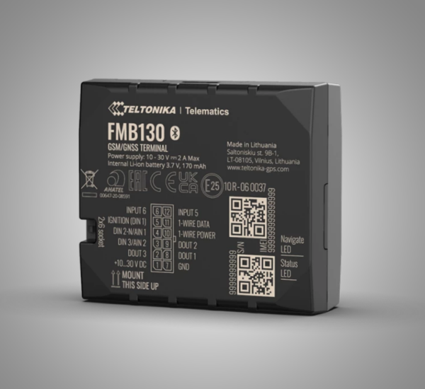 TELTONIKA GPRS/GNSS tracker with flexible inputs configuration (FMB130)