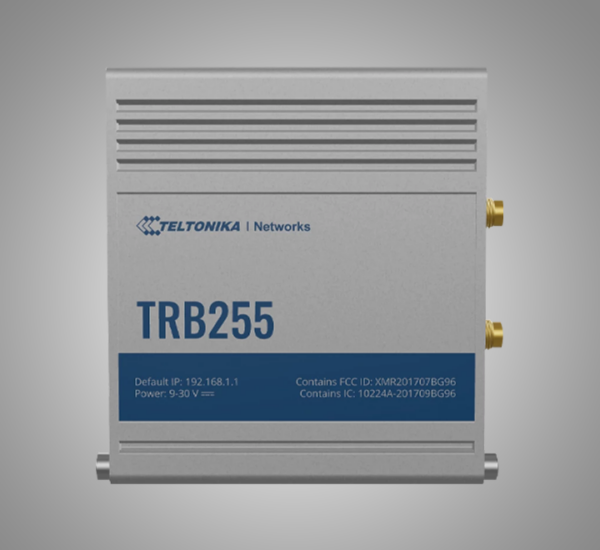 TELTONIKA Industrial Cellular LTE CAT M1 / NB-IOT / EGPRS Gateway (TRB255)