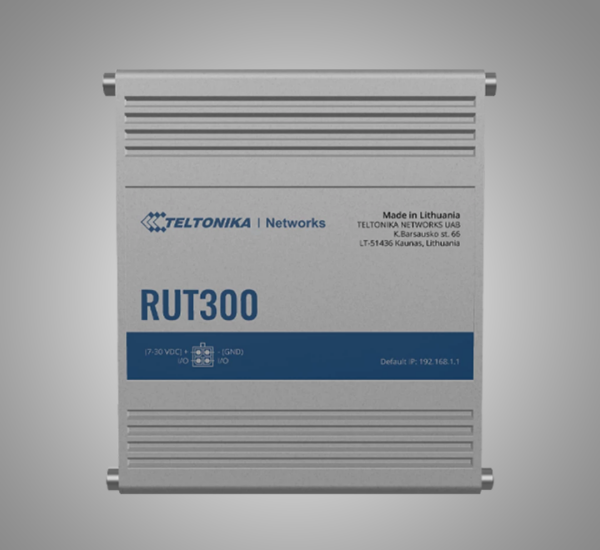 TELTONIKA Industrial Ethernet Router (RUT300)