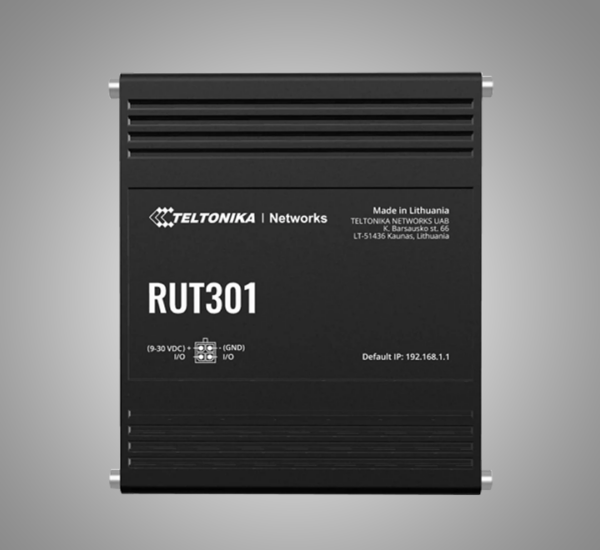 TELTONIKA Industrial Ethernet Router (RUT301)