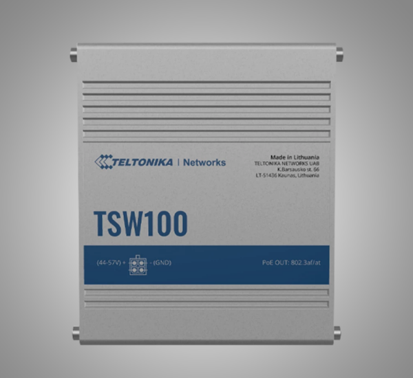 TELTONIKA Industrial unmanaged switch (TSW100)