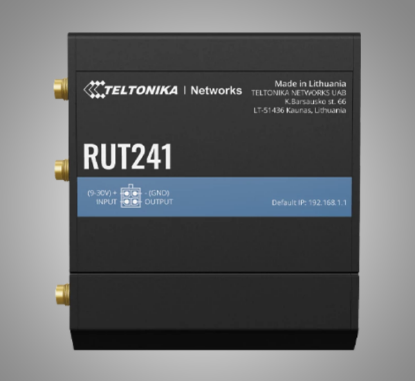 TELTONIKA LTE Cat4 Industrial Cellular Router (RUT241)