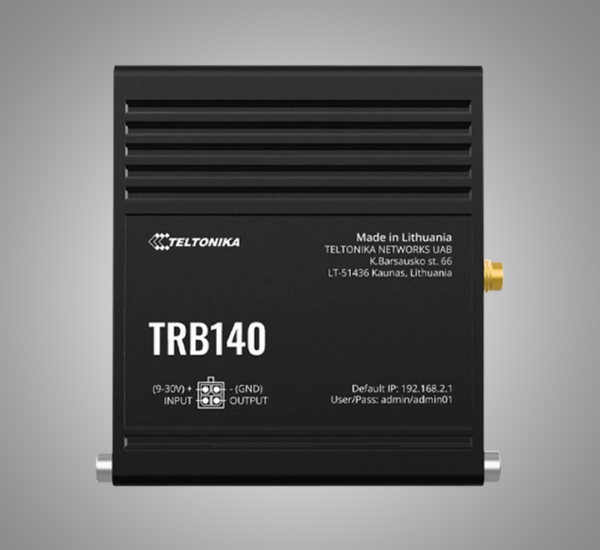 TELTONIKA industrial Ethernet to 4G LTE IoT gateway (TRB140)